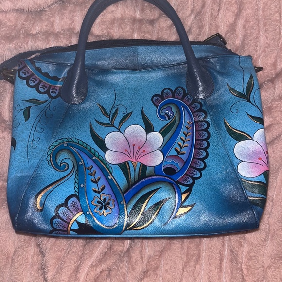 Wallet & Slouch Tote 8293 - Anna by Anuschka - Picture 4 of 11